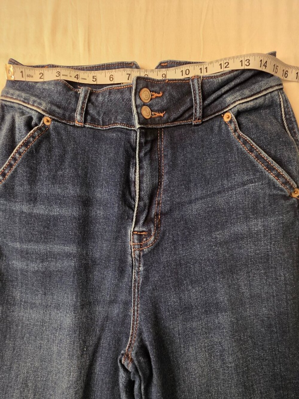 Rock&Roll Denim Women's High-Rise, Flare Leg Denim Trousers, Size 30x30 - Picture 3 of 11